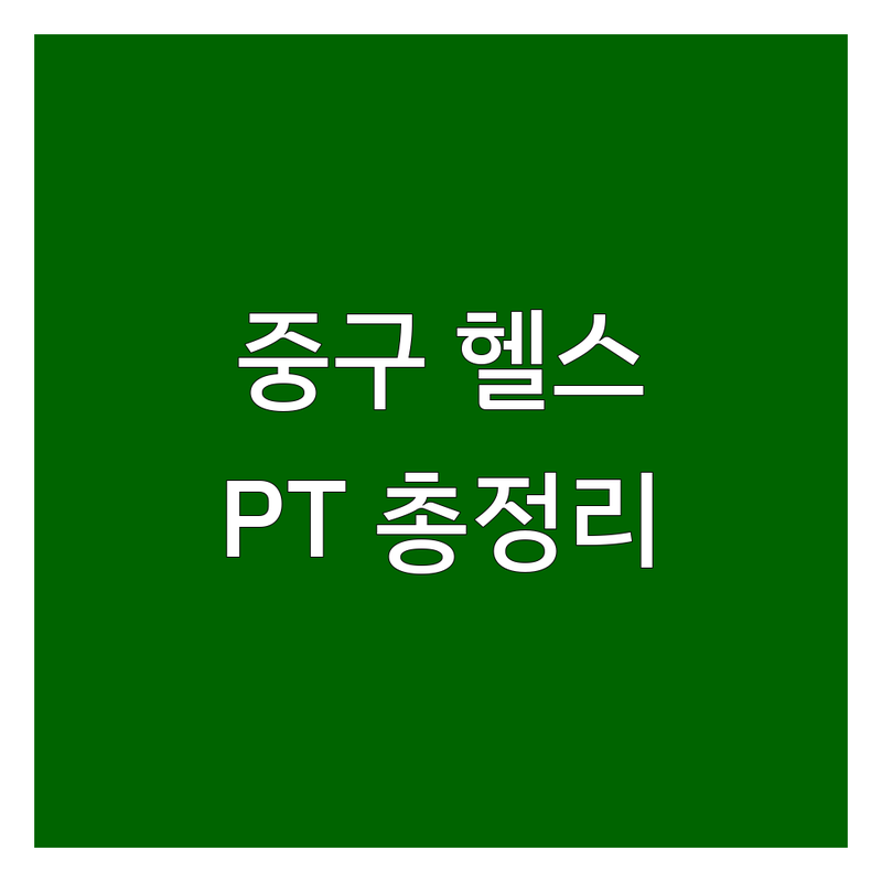서울 중구 광화문 시청 을지로 헬스장 PT 한눈에 비교 | 2025년 최신 정보 총정리